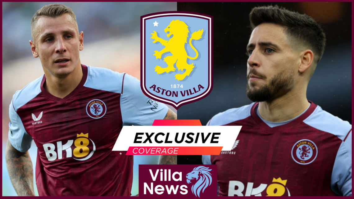 Lucas Digne Alex Moreno Aston Villa