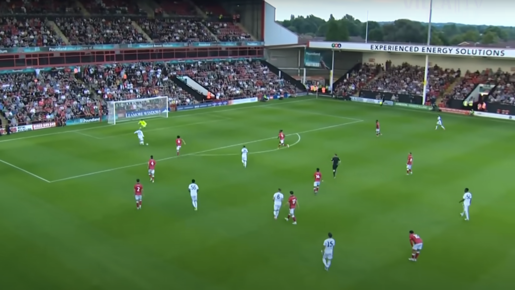 Morgan Rogers goal Aston Villa v Walsall