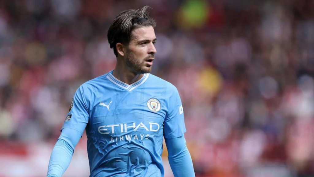 Manchester City and ex-Aston Villa star Jack Grealish