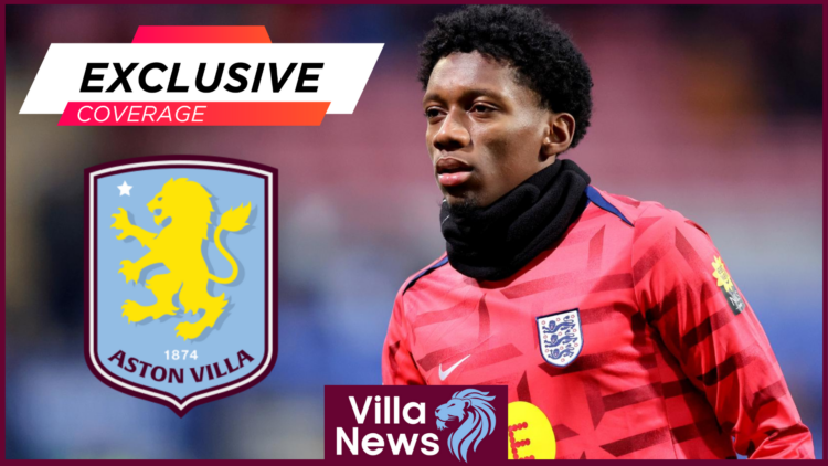 Jaden Philogene, Aston Villa badge