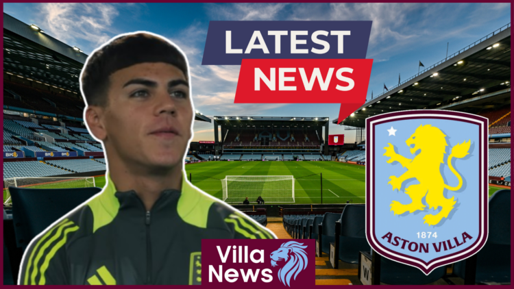 Enzo Barrenechea, Aston Villa badge