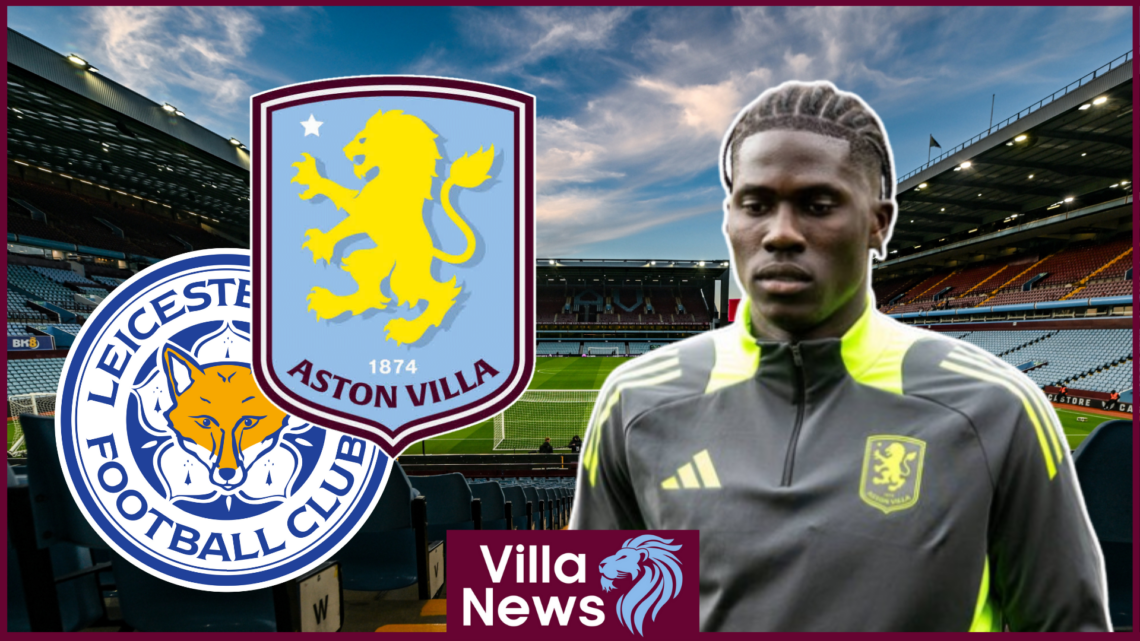 Amadou Onana, Aston Villa badge Leicester City badge