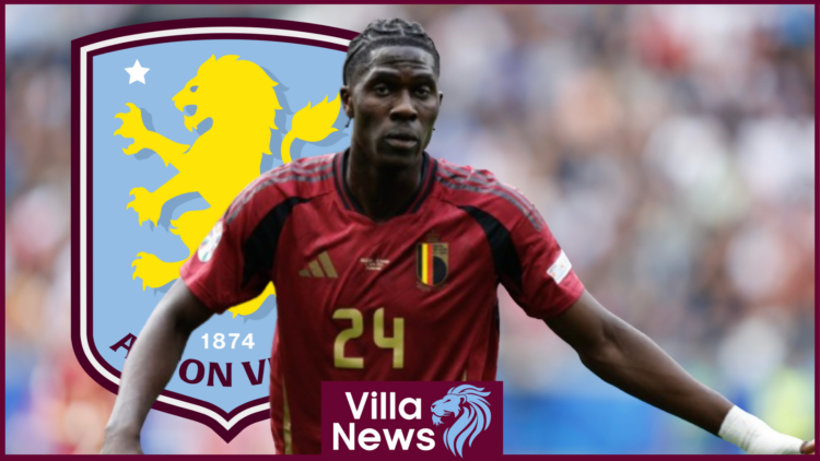 Amadou Onana, Aston Villa badge