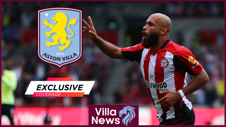 Aston Villa, Bryan Mbeumo, Exclusive