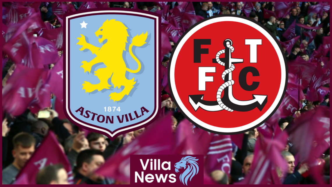 Aston Villa Fleetwood Town