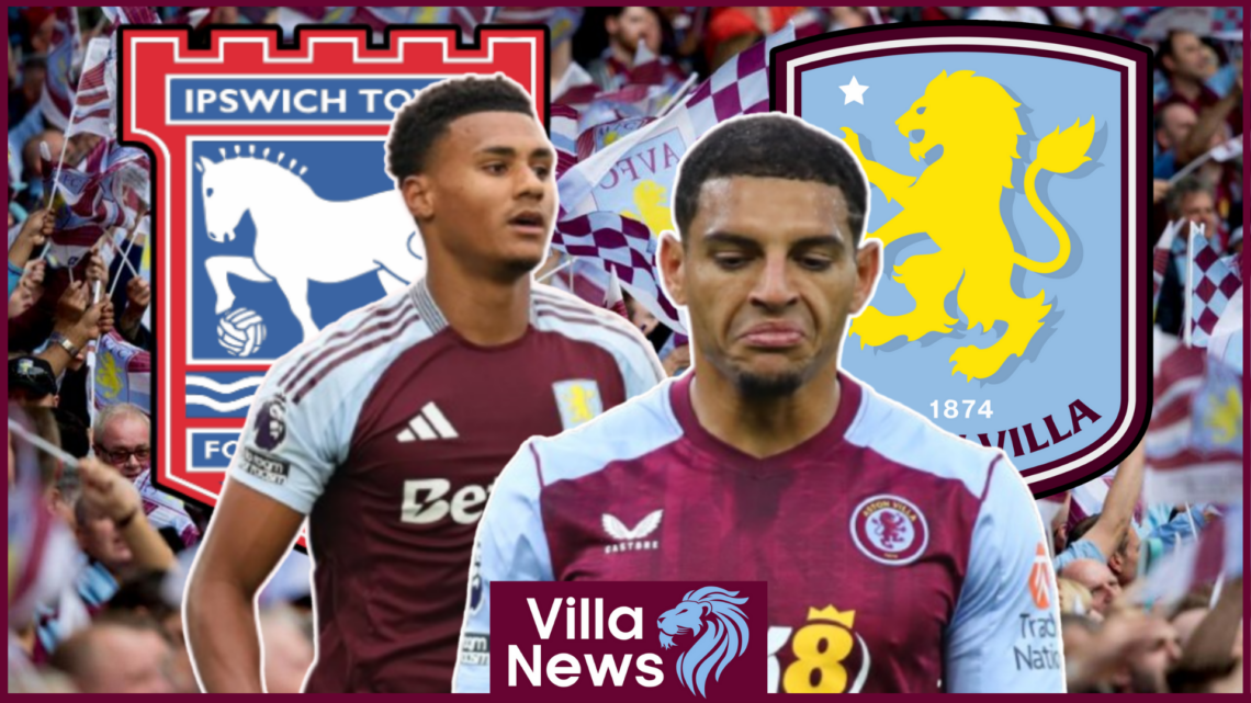 Aston Villa Ipswich Town Ollie Watkins Diego Carlos