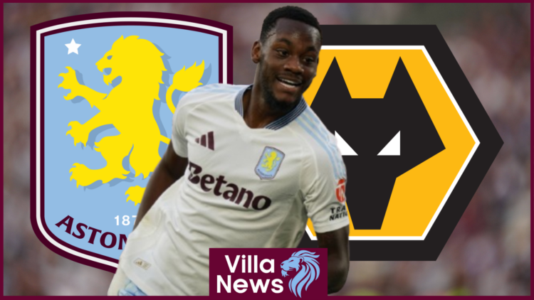 Aston Villa badge, Wolves badge, Jhon Duran