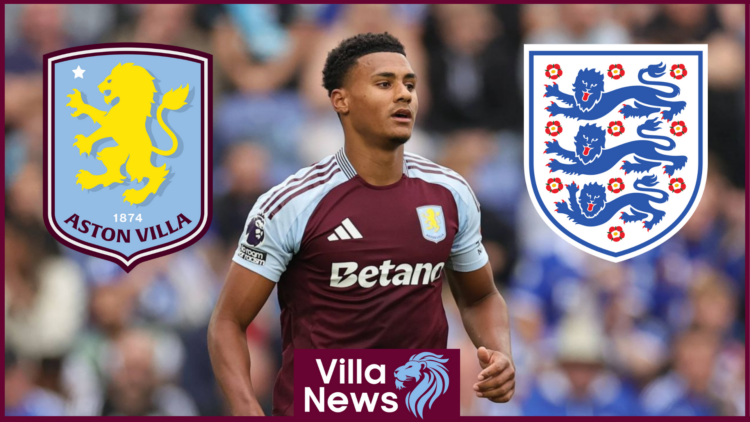 Ollie Watkins, Aston Villa and England badges