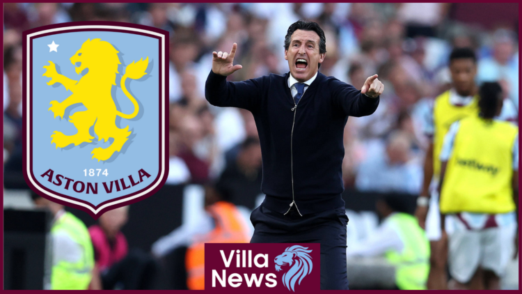 Unai Emery, Aston Villa badge