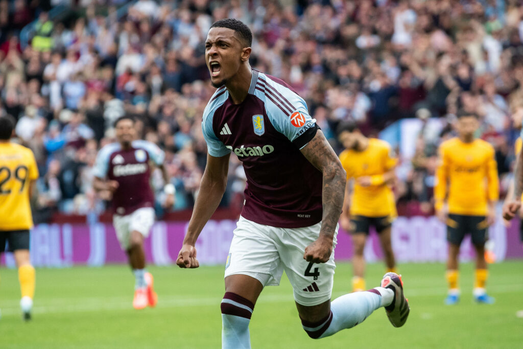 Aston Villa defender Ezri Konsa