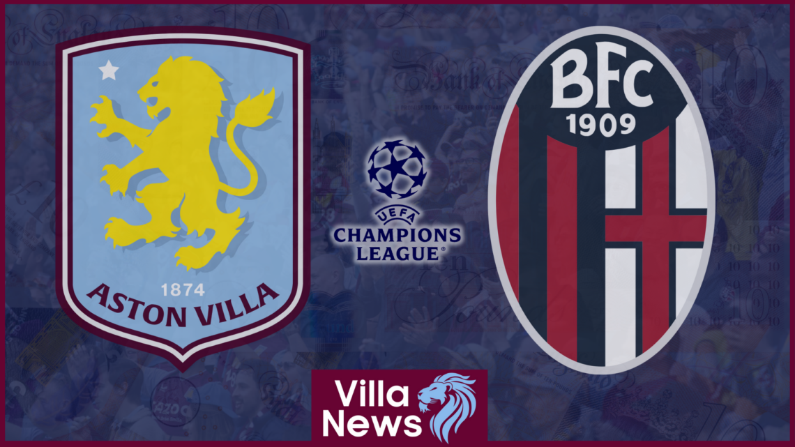 Aston Villa Bologna Champions League fans