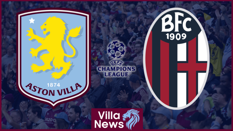 Aston Villa Bologna Champions League fans