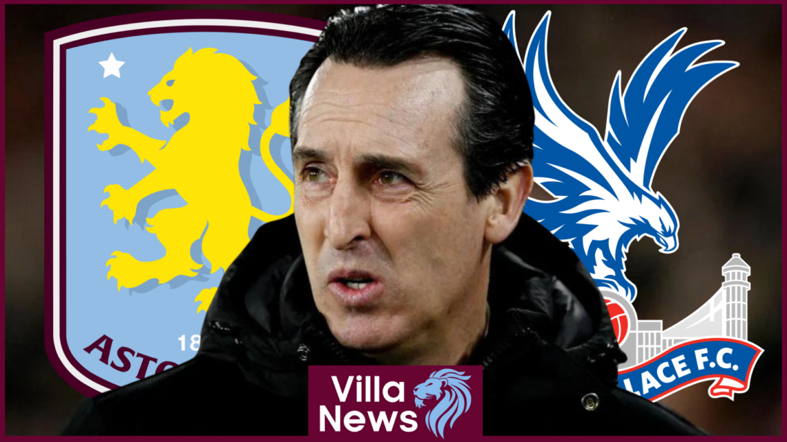 Aston Villa Crystal Palace Emery