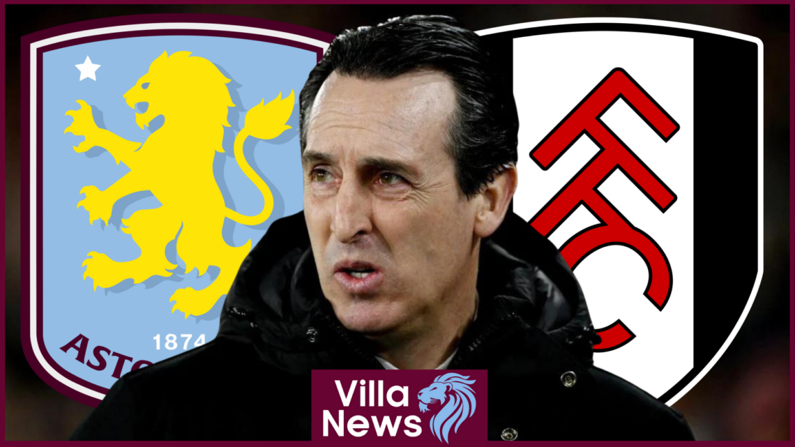 Aston Villa Fulham Emery