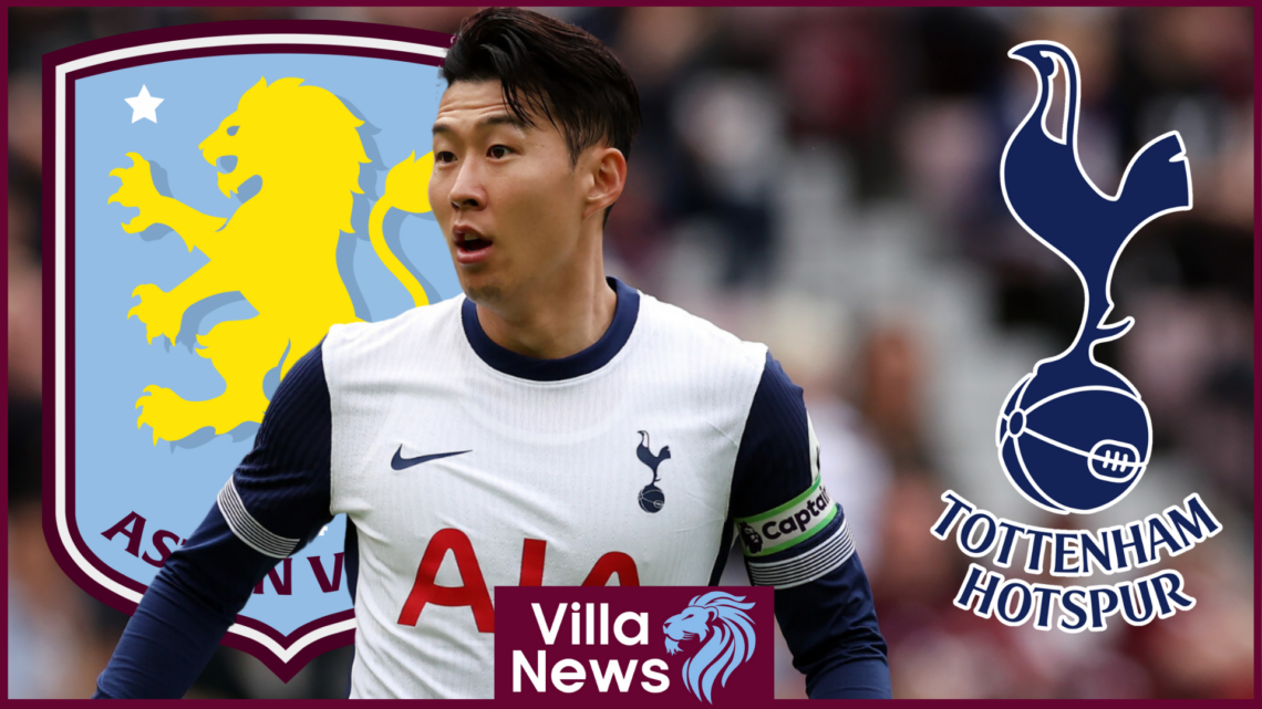 Aston Villa Tottenham Son