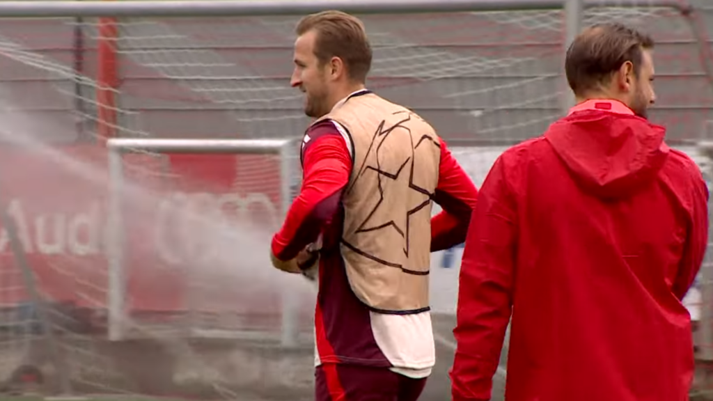 Harry Kane Bayern Munich training