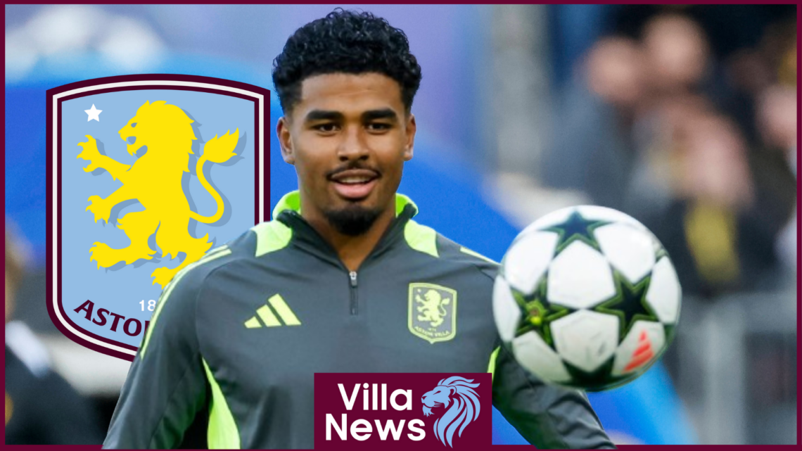 Ian Maatsen Aston Villa badge