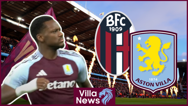 Jhon Duran Aston Villa bologna badges