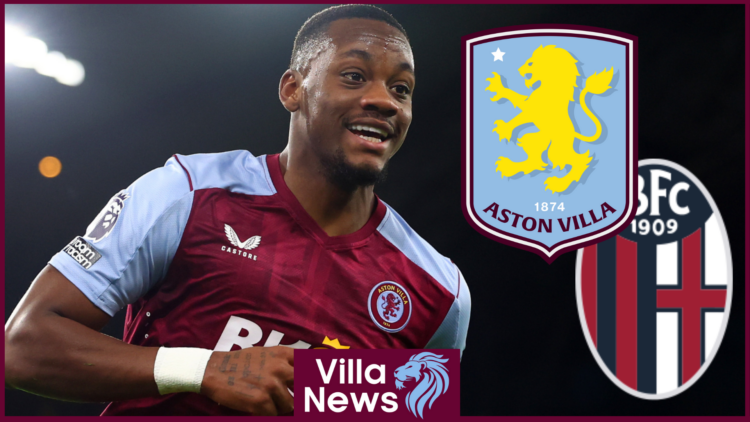 Jhon Duran, Aston Villa badge, Bologna badge