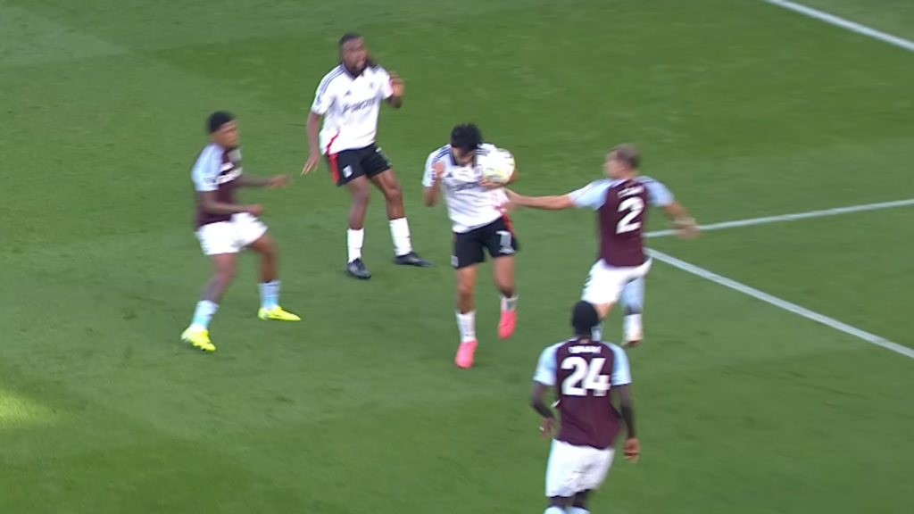Matty Cash v Fulham