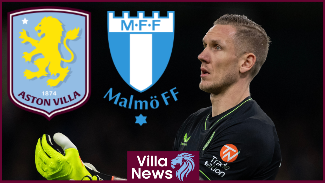 Robin Olsen, Aston Villa badge, Malmo badge