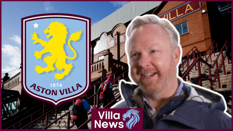 Chris Heck Aston Villa badge