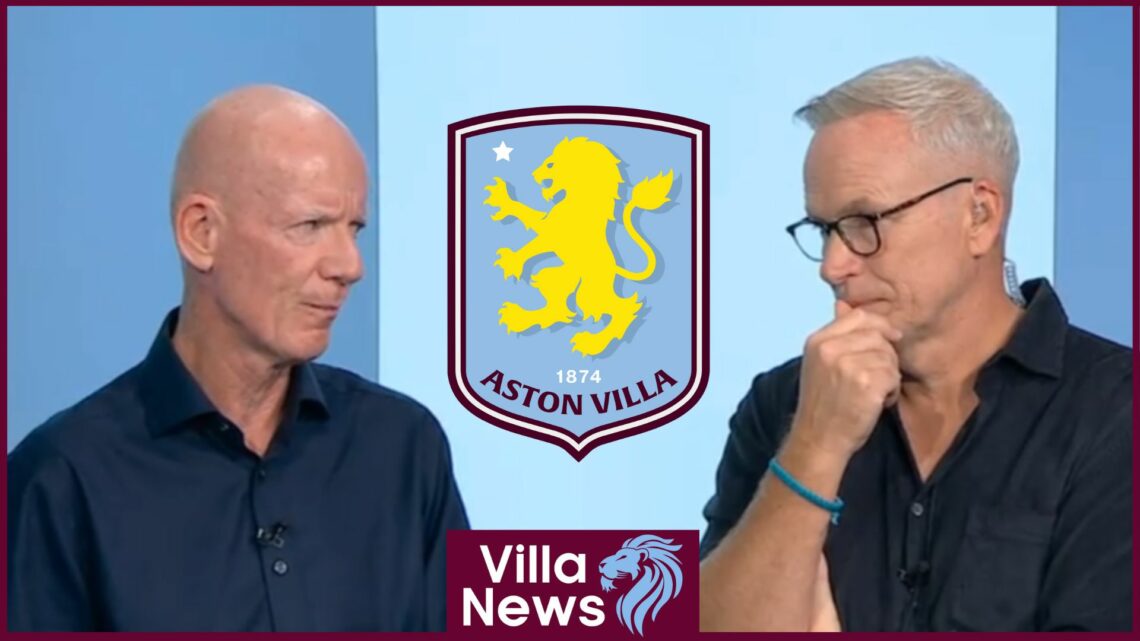 Dermot Gallagher, Rob Wotton, Aston Villa badge
