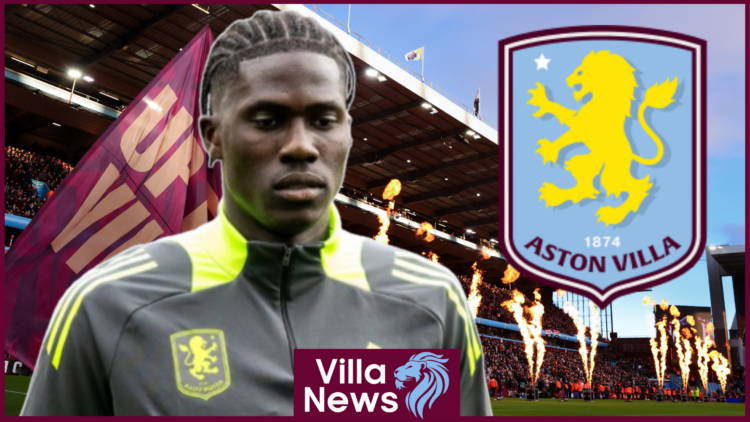 Amadou Onana, Aston Villa badge