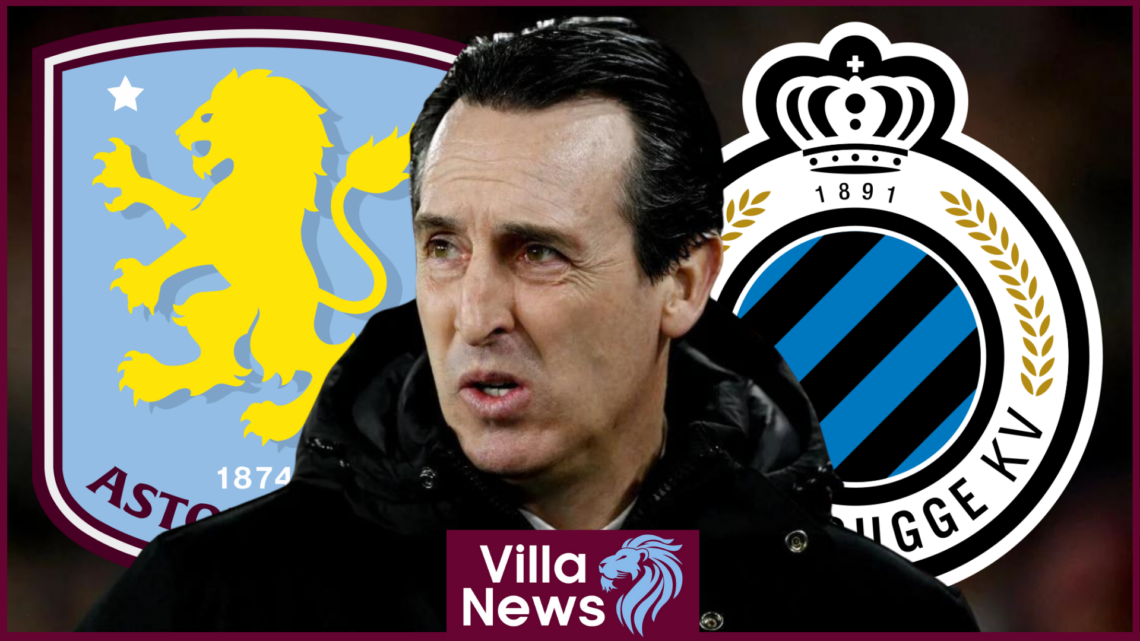 Aston Villa Club Brugge Emery