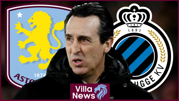 Aston Villa Club Brugge Emery