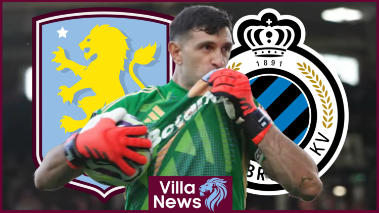 Aston Villa Club Brugge Martinez