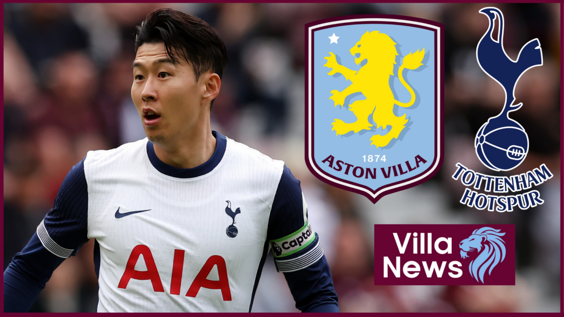 Aston Villa Tottenham Son