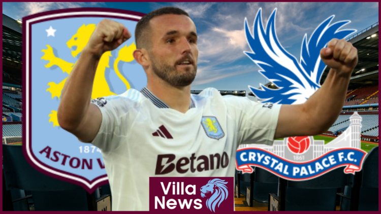 John McGinn, Aston Villa badge, Crystal Palace