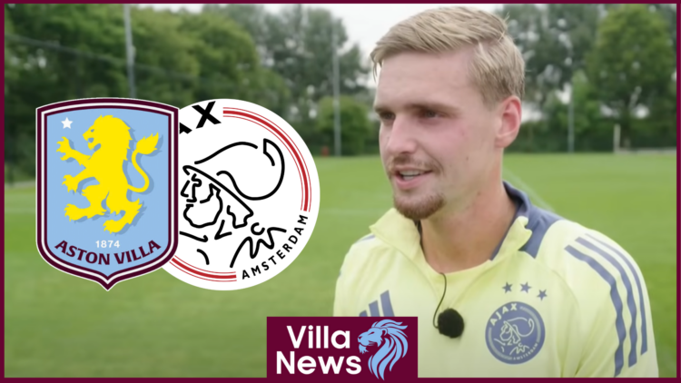 Kenneth Taylor, Aston Villa badge, Ajax badge