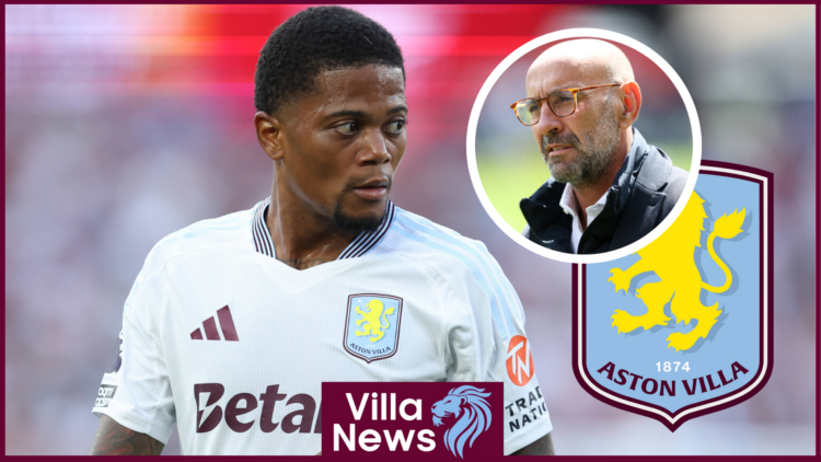 Leon Bailey, Monchi, Aston Villa badge