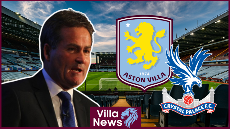 Richard Keys Aston Villa Crystal Palace badges
