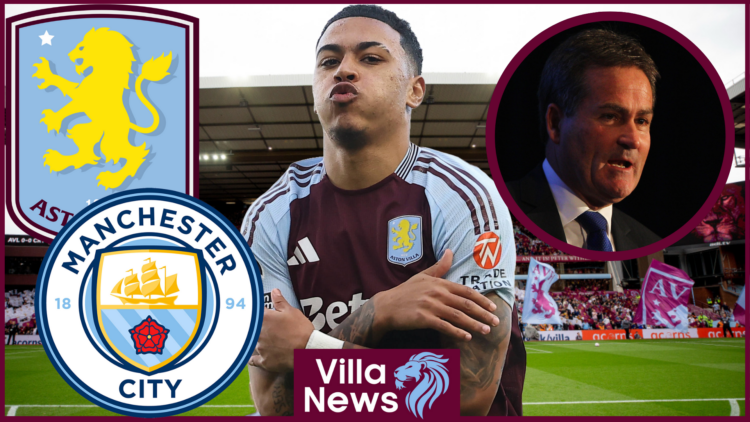 Aston Villa Morgan Rogers Man City