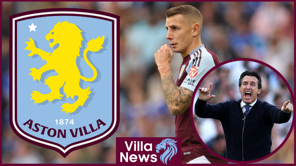 Aston Villa Lucas Digne Unai Emery