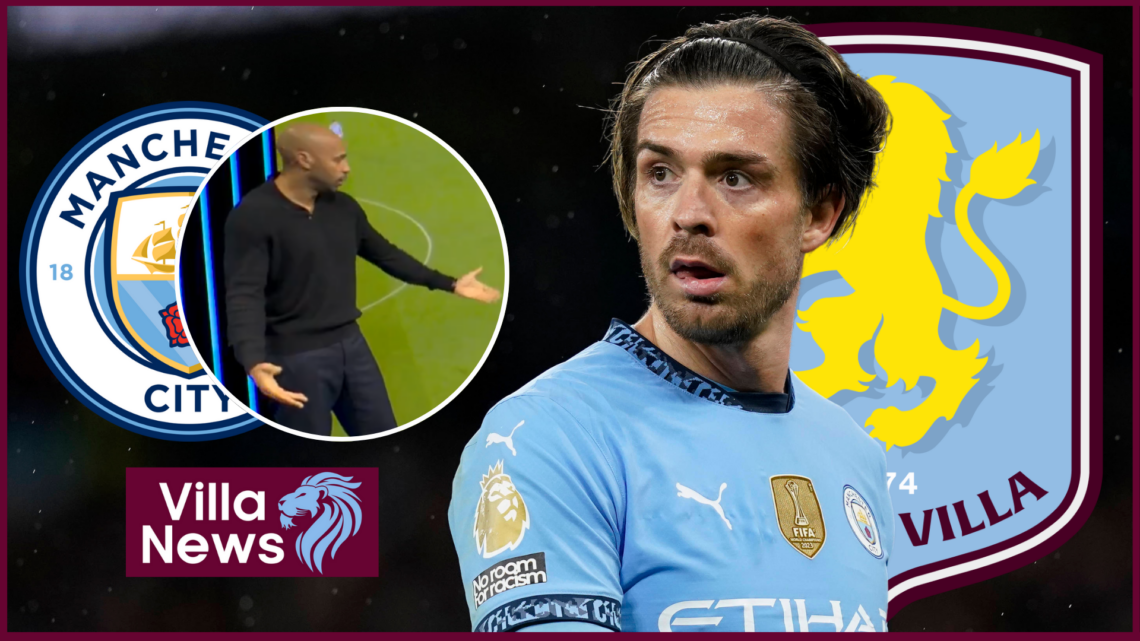 Aston Villa Manchester City Thierry Henry Grealish