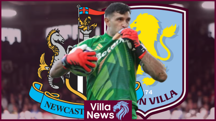 Aston Villa Newcastle Emi Martinez