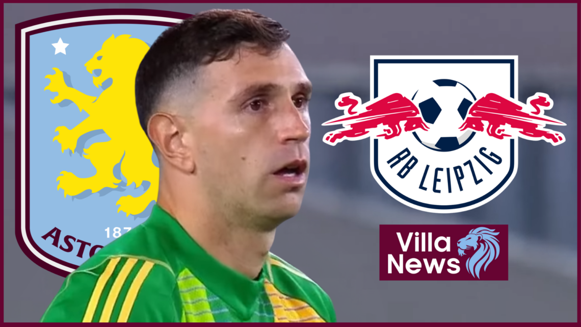 Aston Villa RB Leipzig Martinez