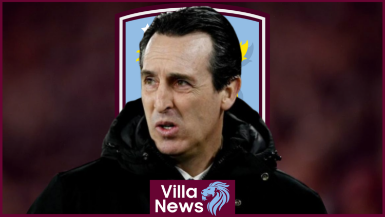 Aston Villa manager Unai Emery