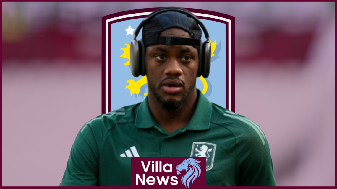 Aston Villa striker Jhon Duran