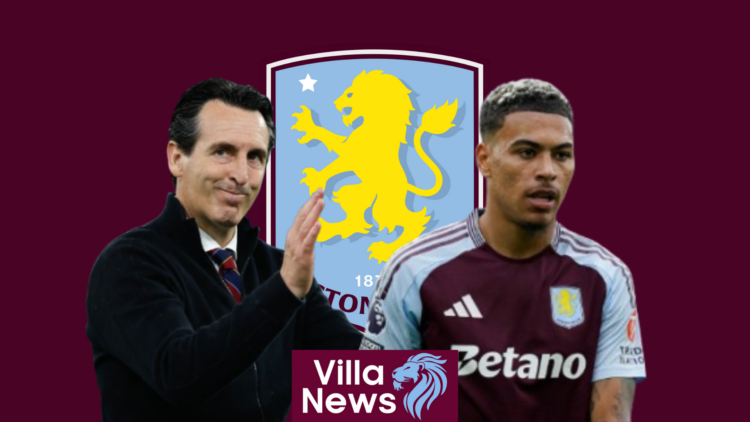 Unai Emery and Morgan Rogers