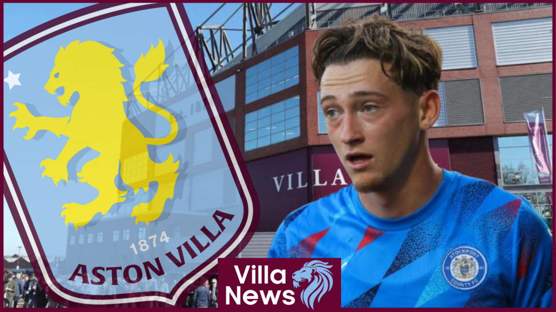 Louie Barry Aston Villa badge