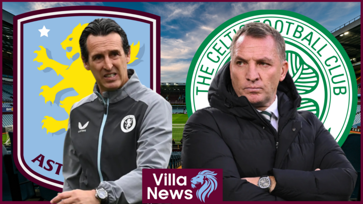 Aston Villa Celtic Unai Emery Brendan Rodgers
