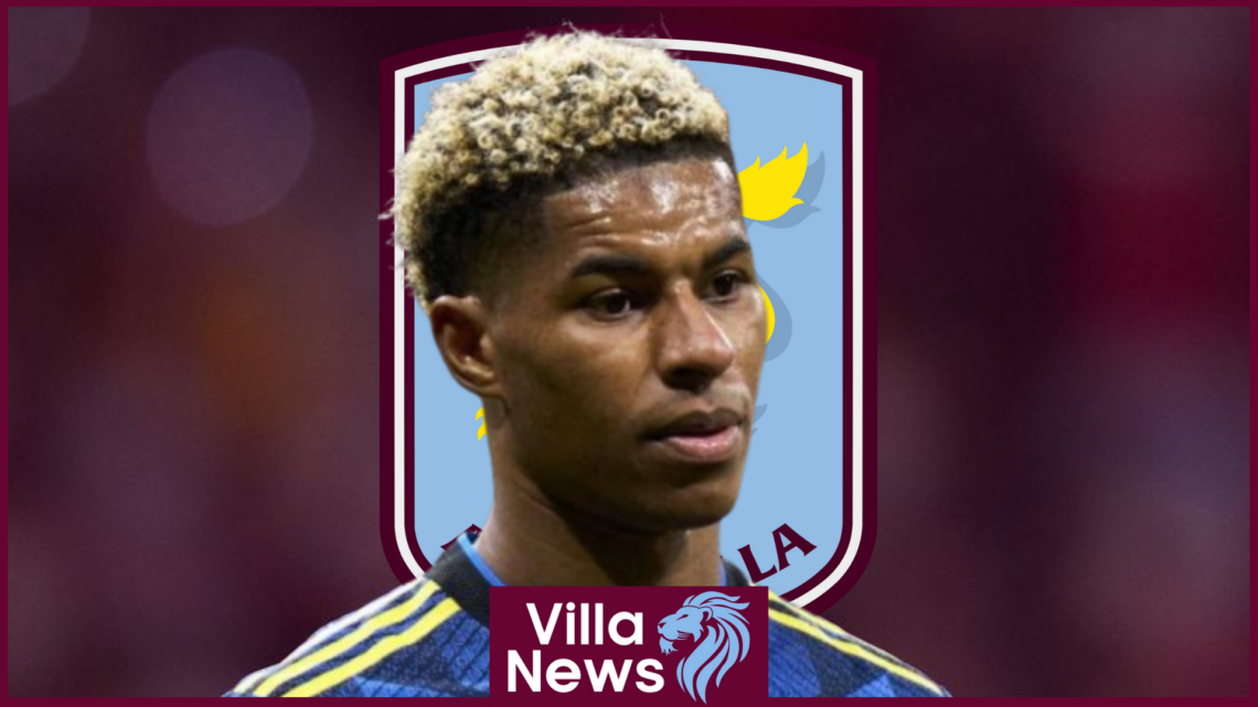 Aston Villa Marcus Rashford