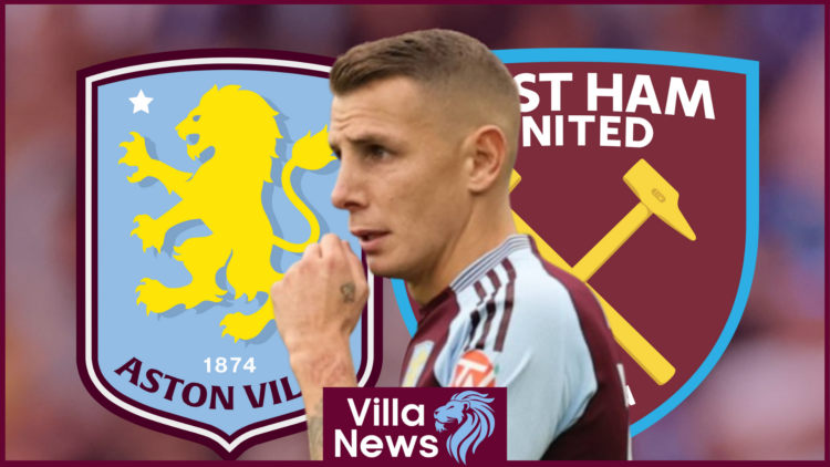 Aston Villa defender Lucas Digne