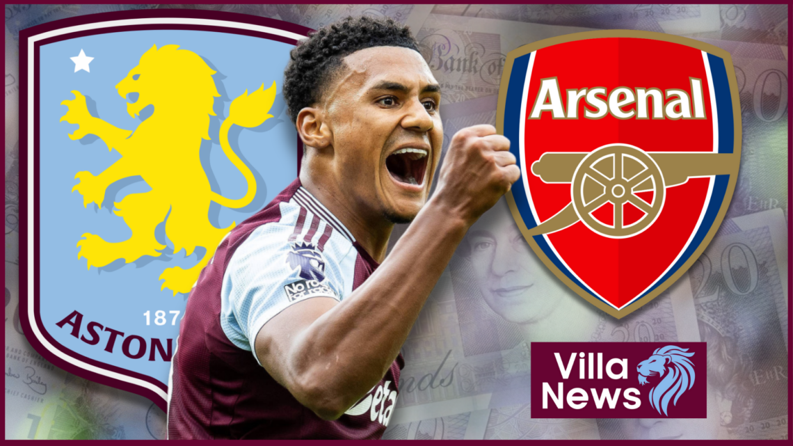 Aston Villa badge Arsenal Watkins
