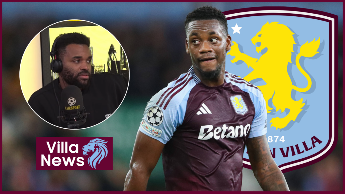 Aston Villa badge Darren Bent Duran